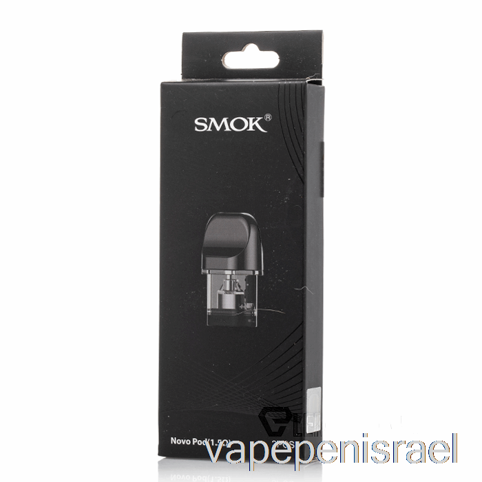 חד פעמי Vape Israel Smok Novo מחסניות פוד חלופיות 1.5ohm Novo Pods